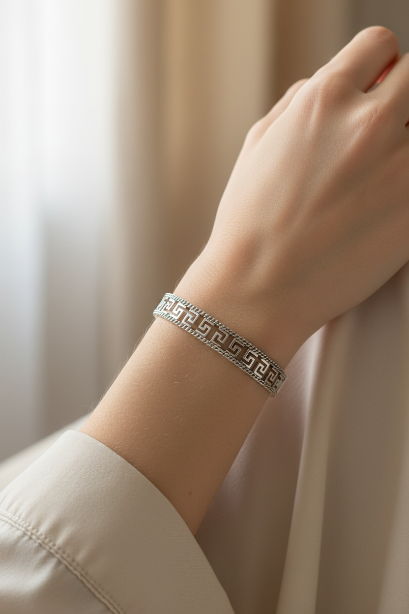 Silver bracelet
